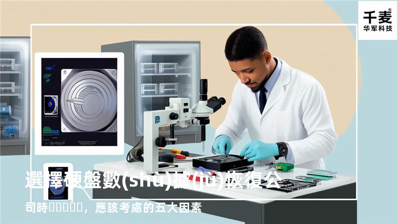 選擇硬盤數(shù)據(jù)恢復公司時，應該考慮的五大因素